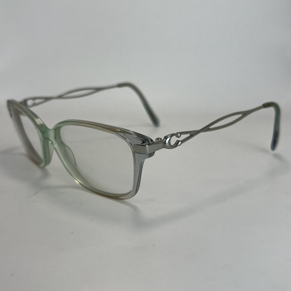 COACH Eyeglasses HC 6172 5642 52-16-135 Gradient Transparent Blue *FRAMES ONLY*